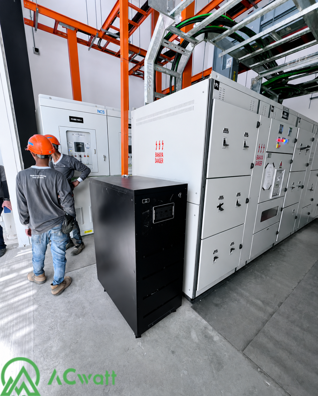 ACwatt industrial UPS installed at a manufacturing facility in Southeast Asia