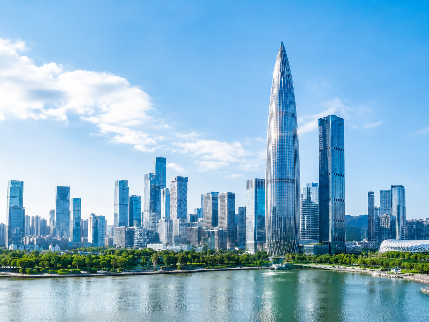 Shenzhen technology and innovation skyline
