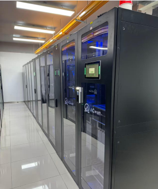 ACwatt AC5000 modular data center installed at the museum project