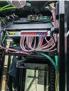 ACwatt modular UPS and power equipment installed in the project