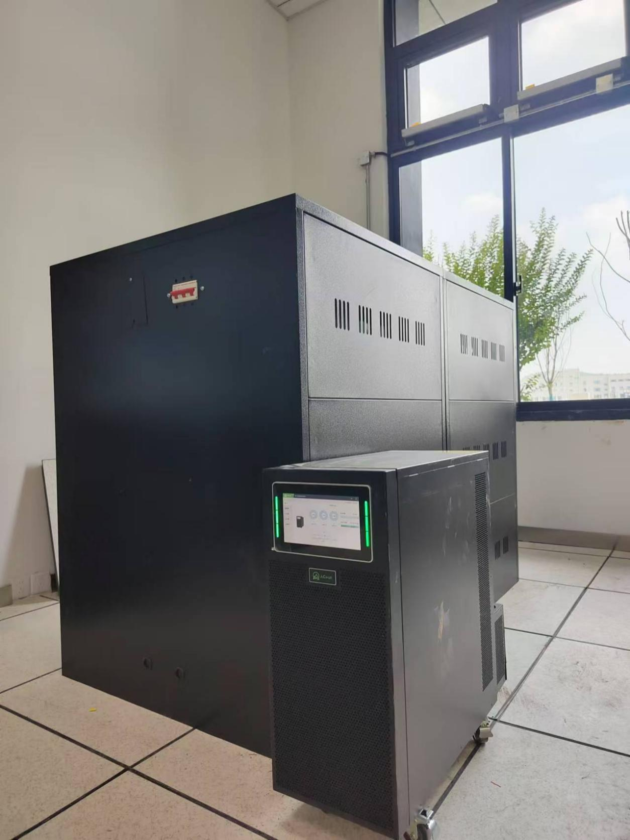 ACwatt UPS installed in an education facility server room
