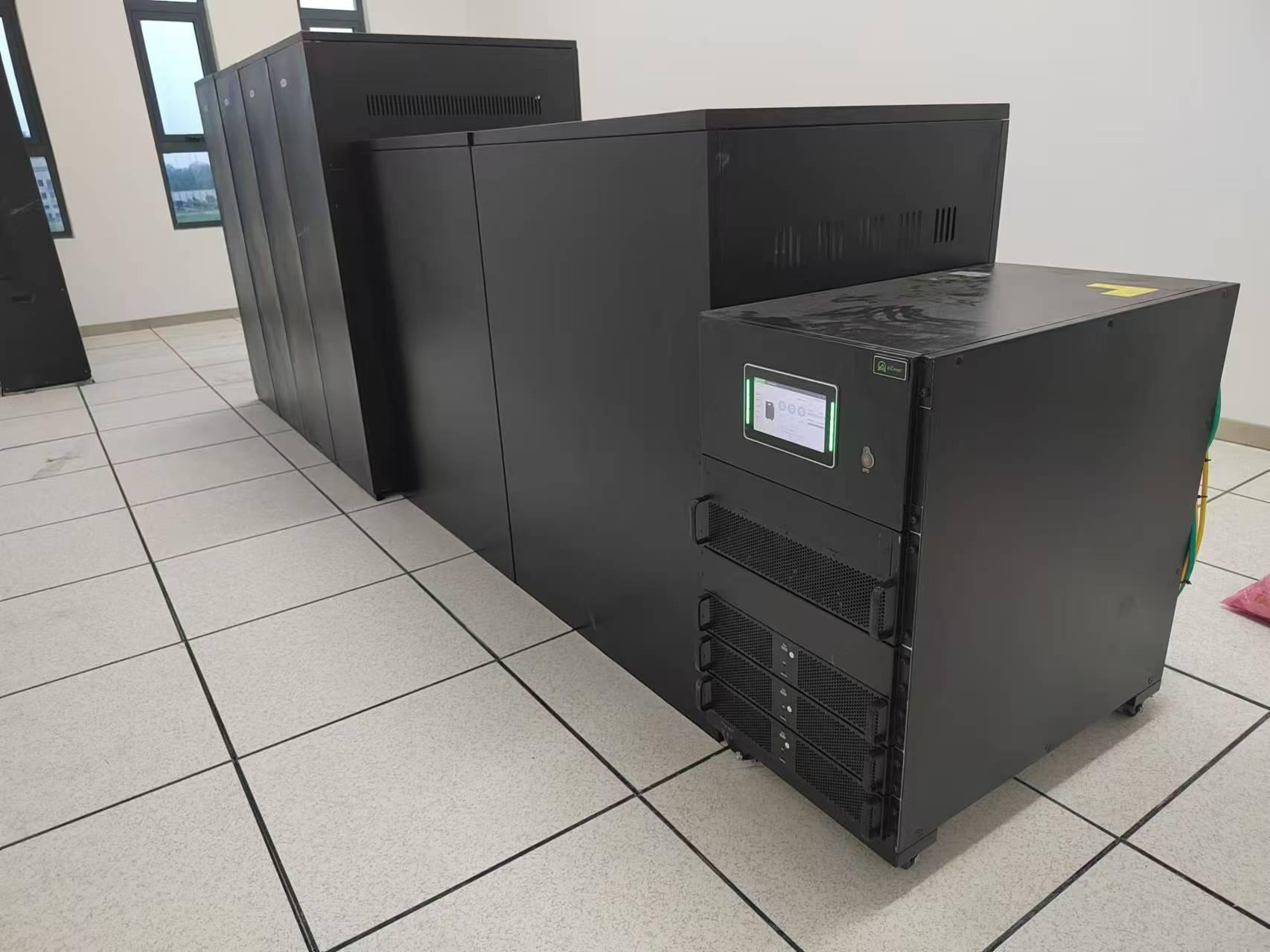 ACwatt UPS cabinets with supporting battery banks