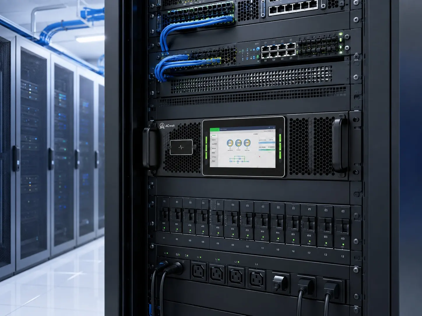 ACT Series 10&ndash;60kVA Three-Phase Rack UPS