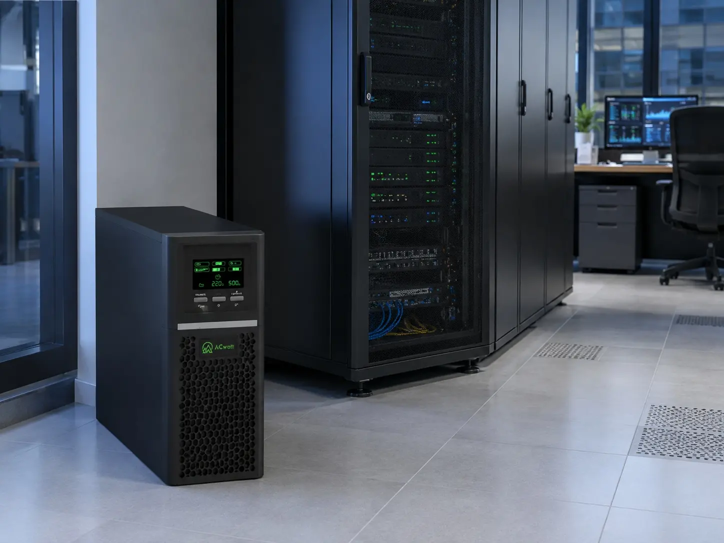 ACS Series 1~3kVA online Tower UPS