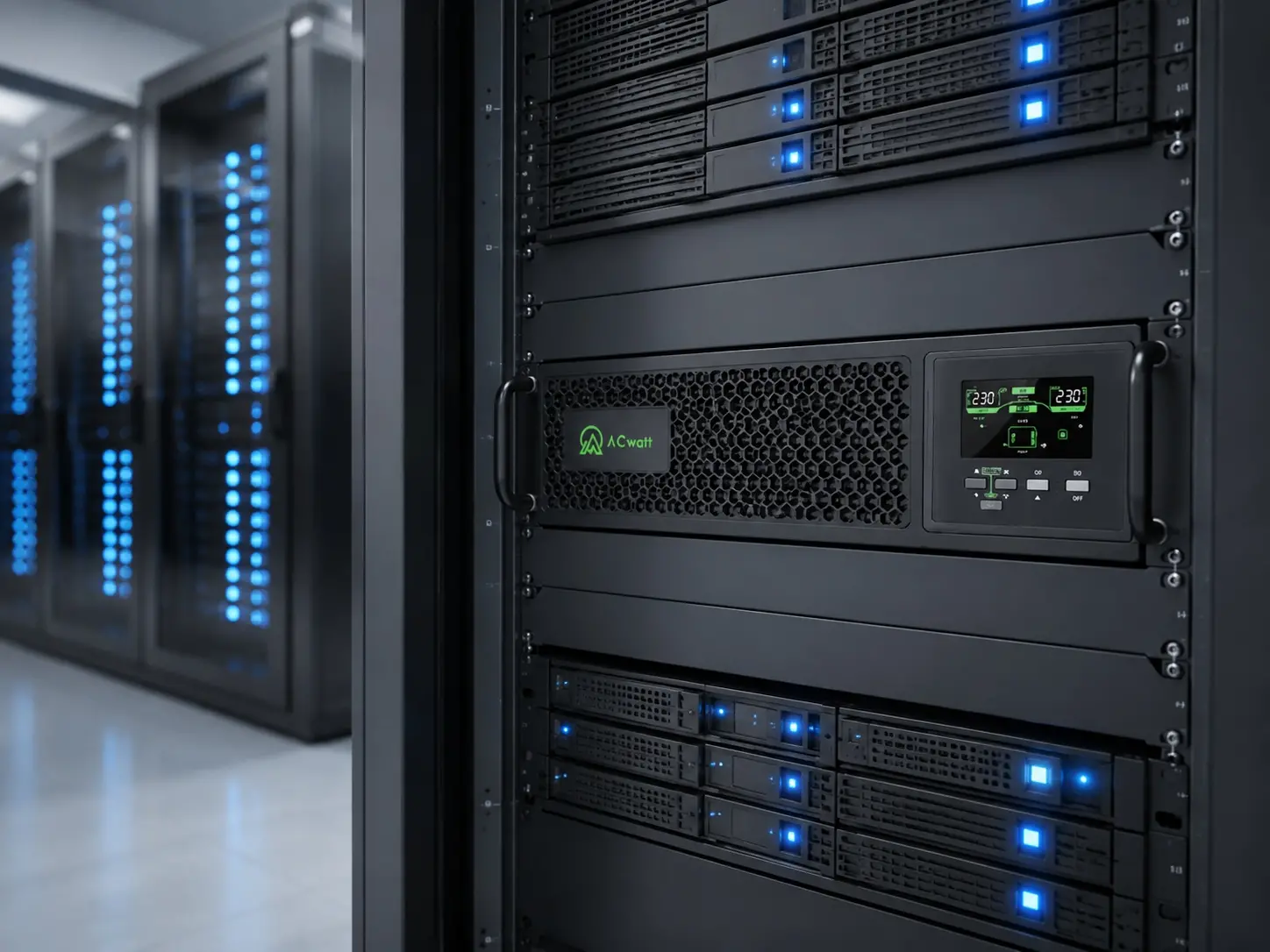 ACS Series 1&ndash;3kVA Online Rack UPS