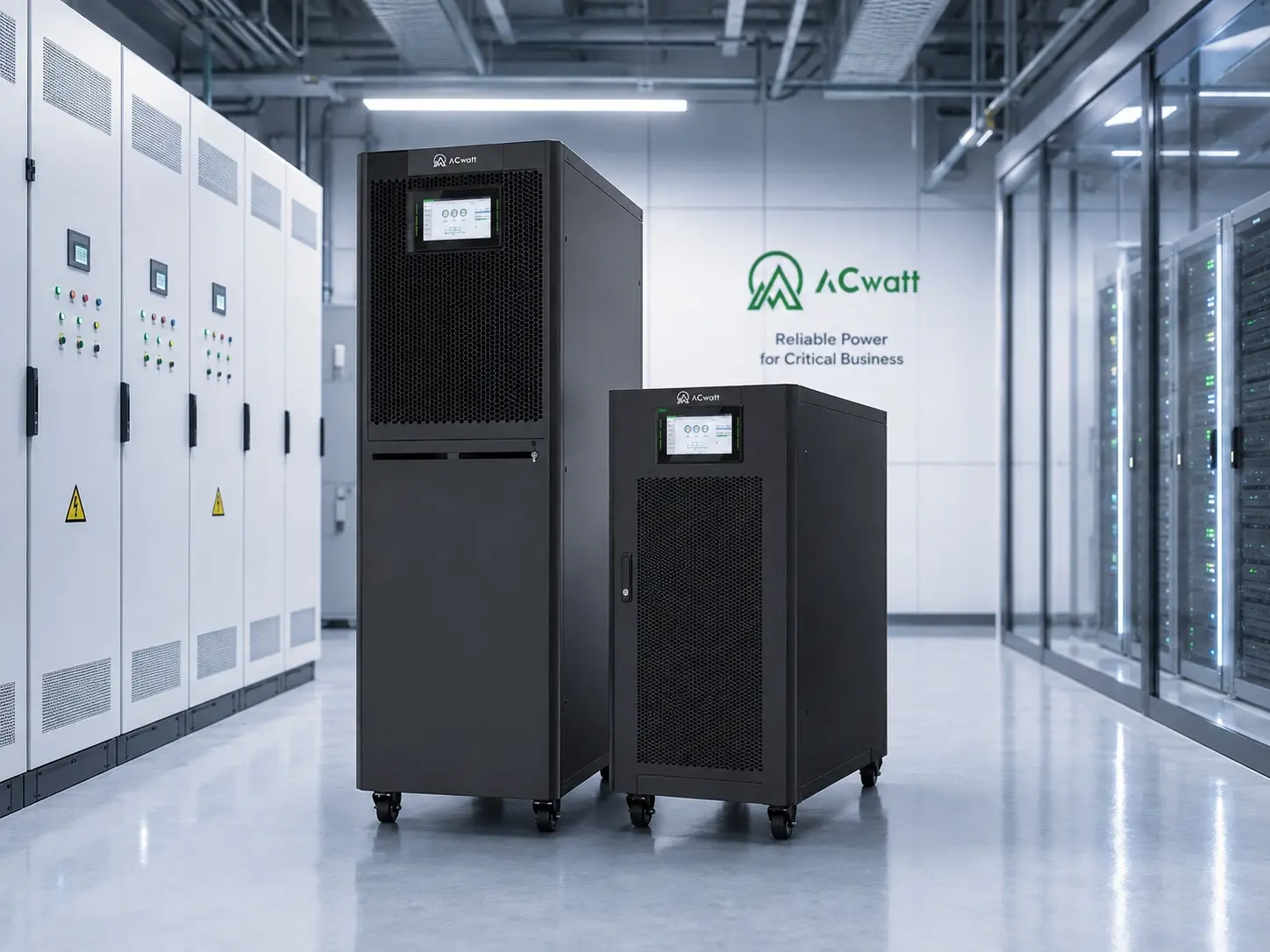 ACT Series 10&ndash;200kVA Three-Phase Tower UPS