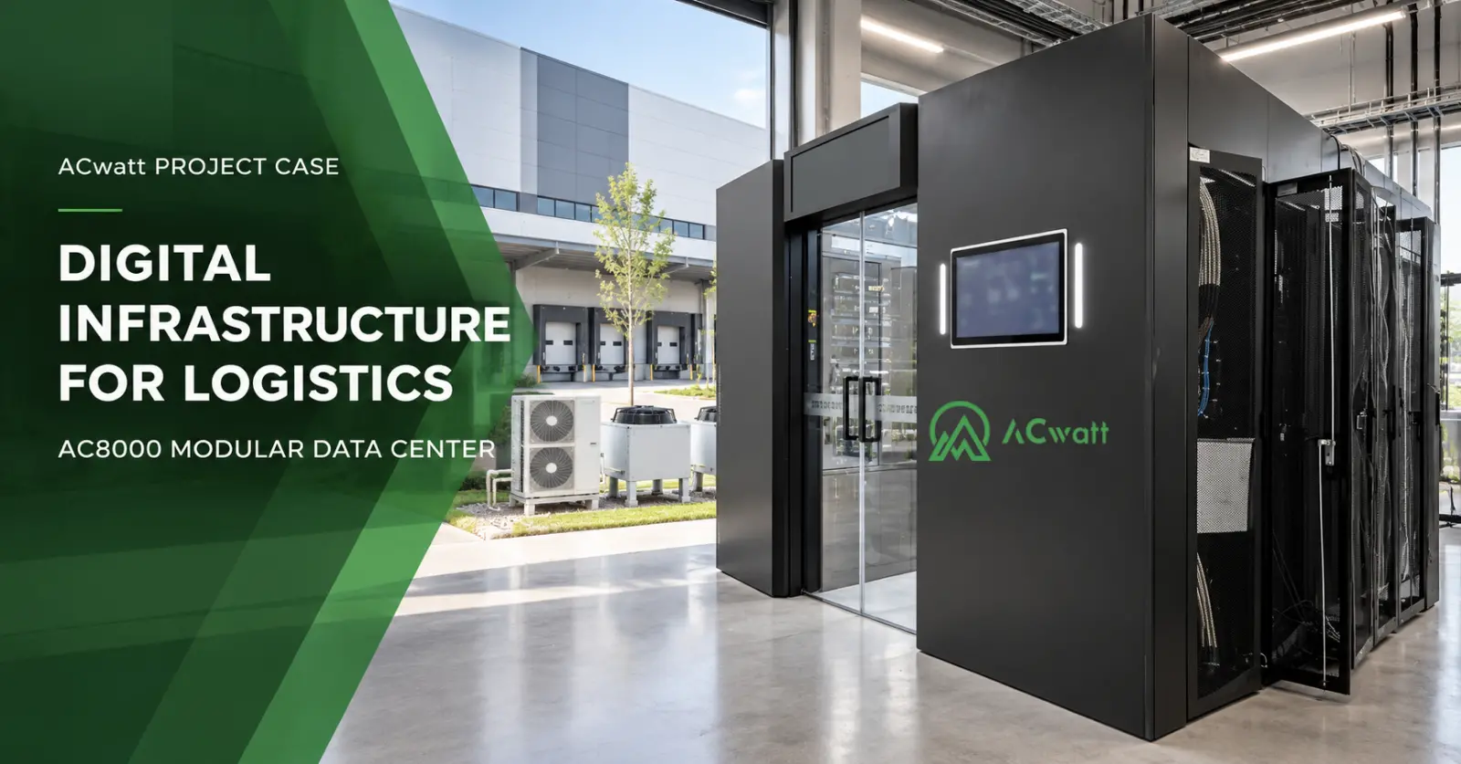 Modular Data Center Strengthens an International Logistics Hub